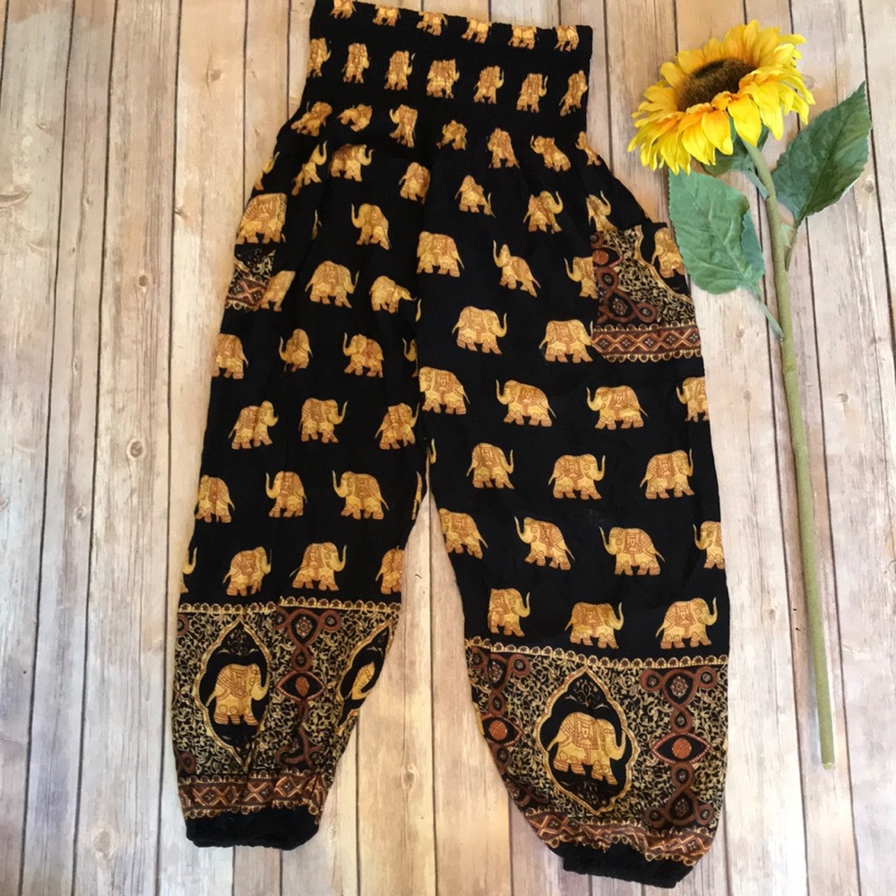 Elephant boho lounge pants